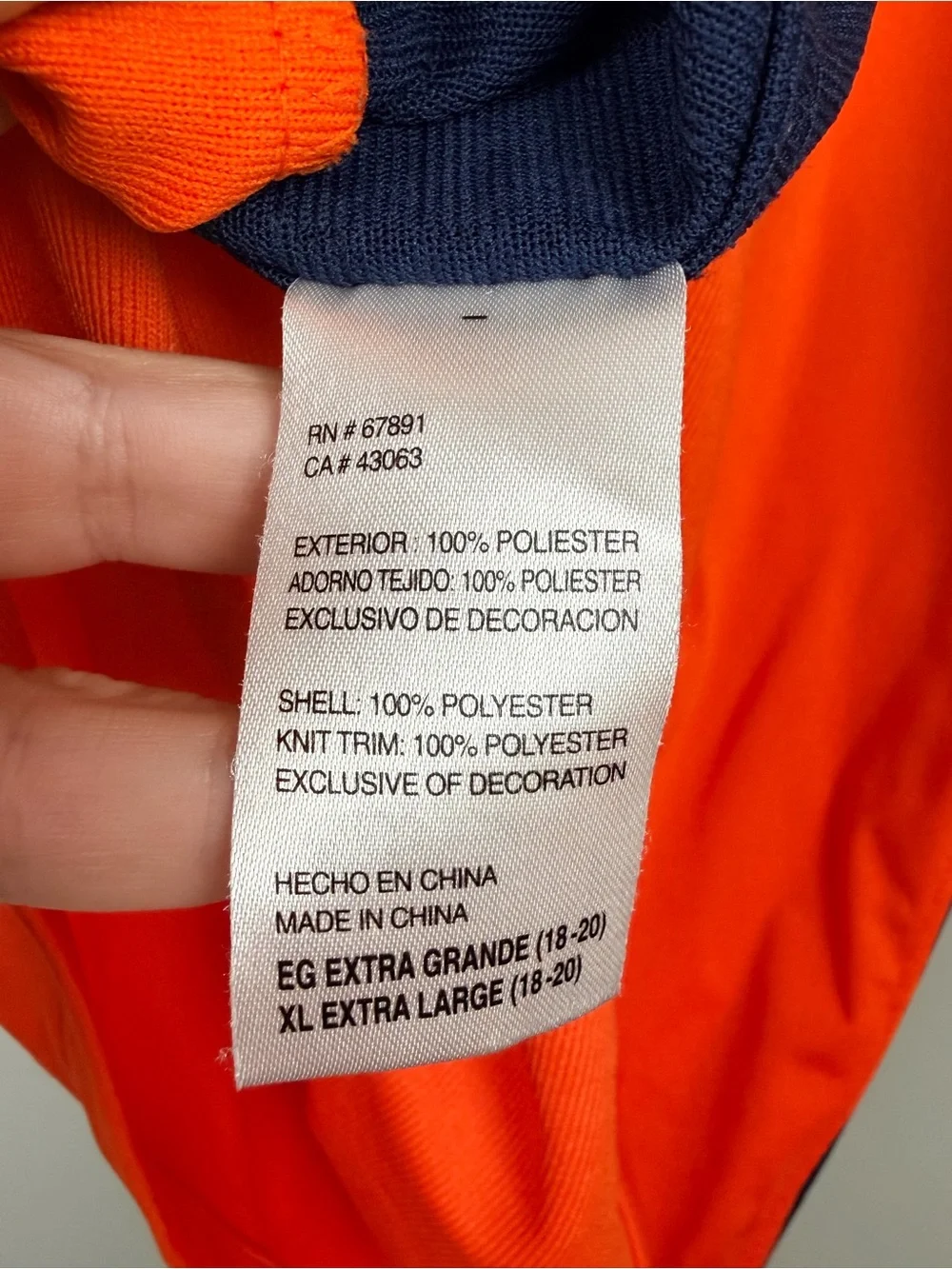 Nike Denver Broncos Wes Welker‎ #83 Jersey Youth XL Orange NFL